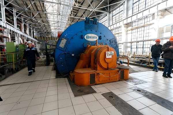 Cистемы поддержания температуры в технических помещениях генератора на Кировской ТЭЦ-3